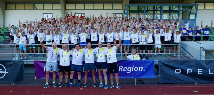 Beste Stimmung: 9. Opel-Firmenlauf mit rund 1.000 Teilnehmern